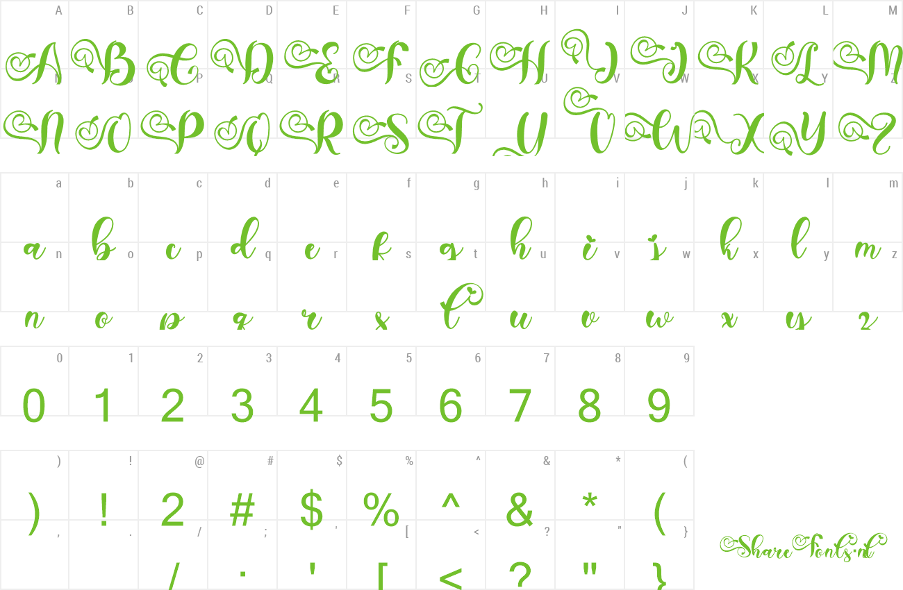 Font Christmas Aesthetic preview